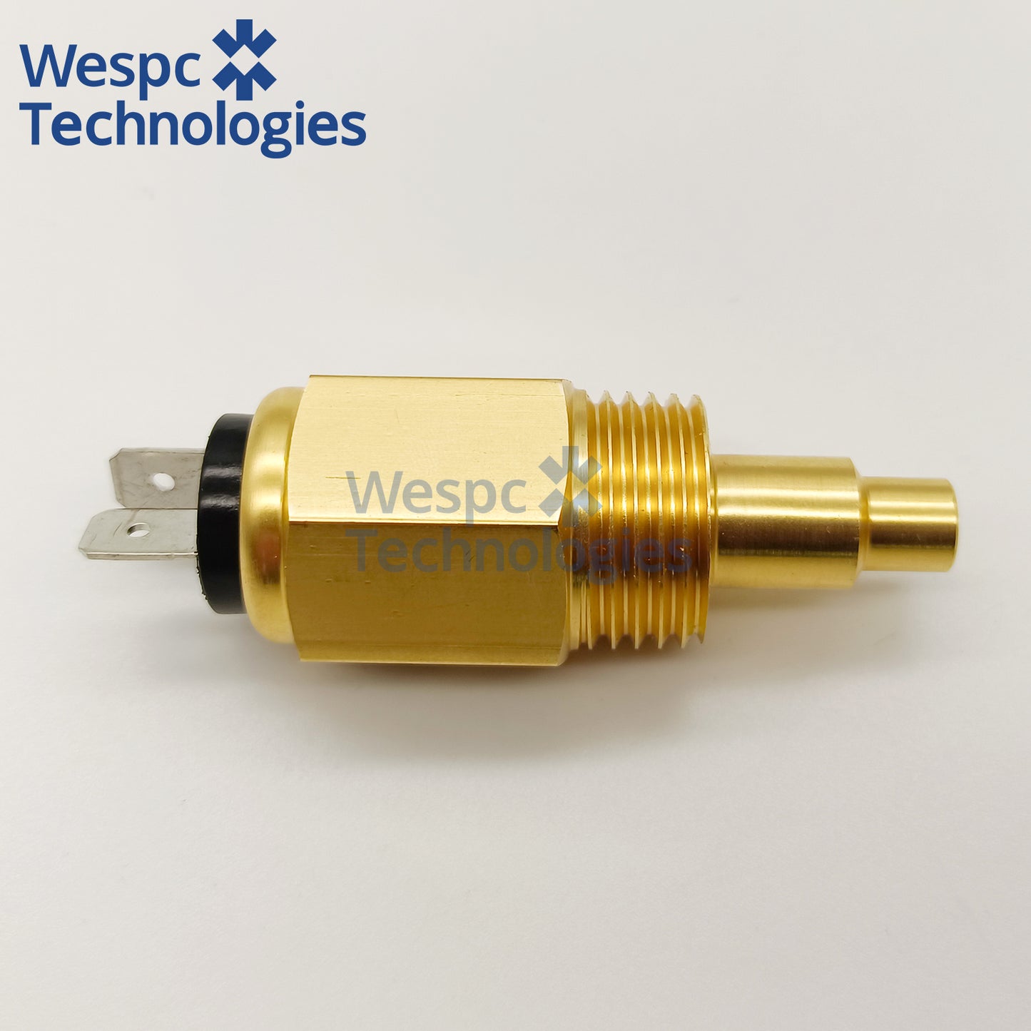 Original Kus KE00170 Water Temperature Sensor 1/2-14NPT with Alarm 110℃ Thick Thread Single 6.3mm Spade Terminal