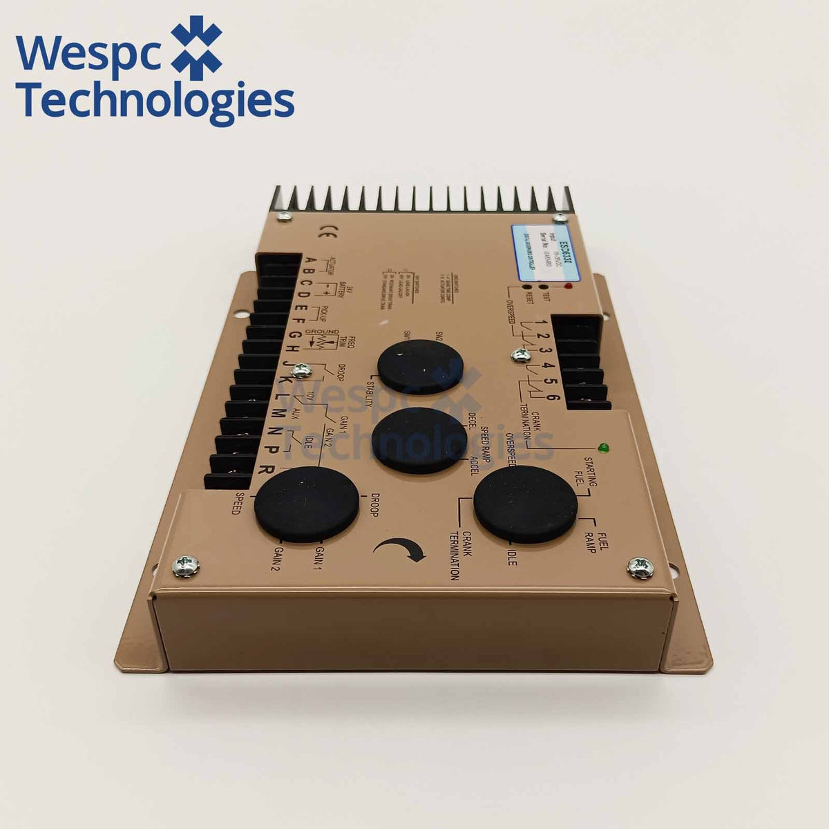 ESD5330E Speed Controller Generator Engine  Electronic Governor Control Board
