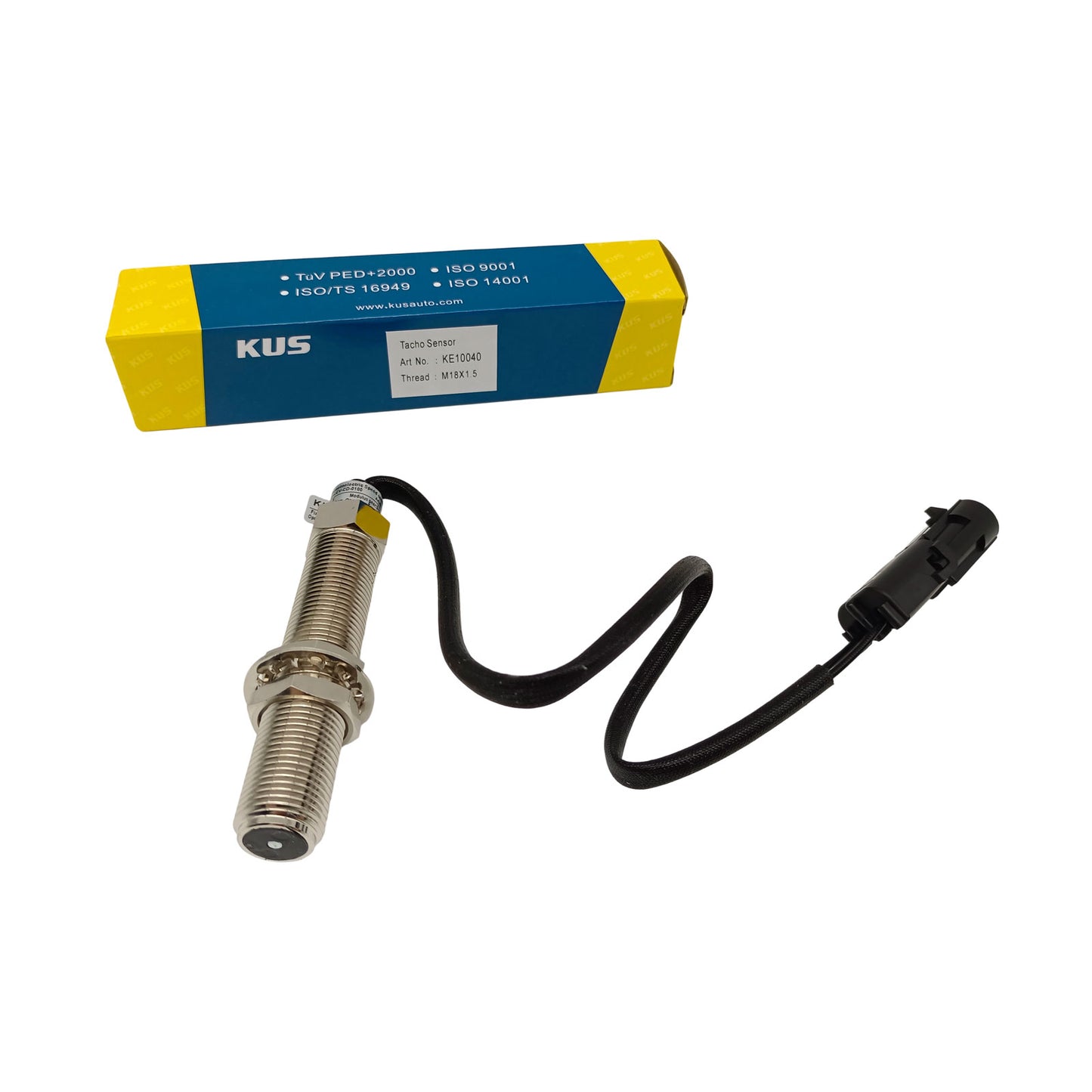 Original KE10040 Magnetoelectric Tacho Sensors M18x1.5 for Tachometer Generator Parts