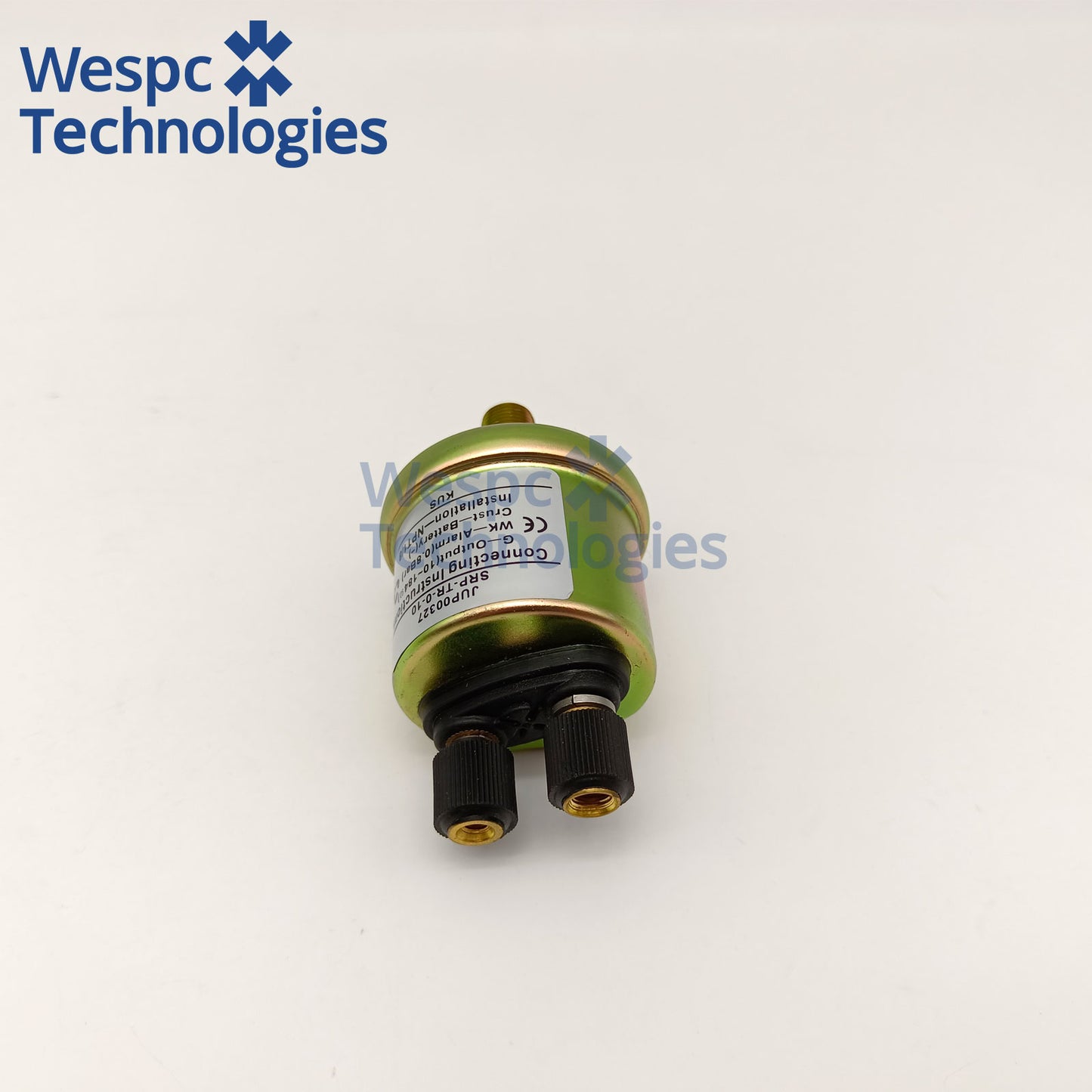 Original KUS JUP00327 Oil Pressure Sender SRP-TR-0-10 0-10Bar 0.8Bar Low Pressure Alarm 1/8NPT Dual Terminal Resistance Oil Pressure Sensor