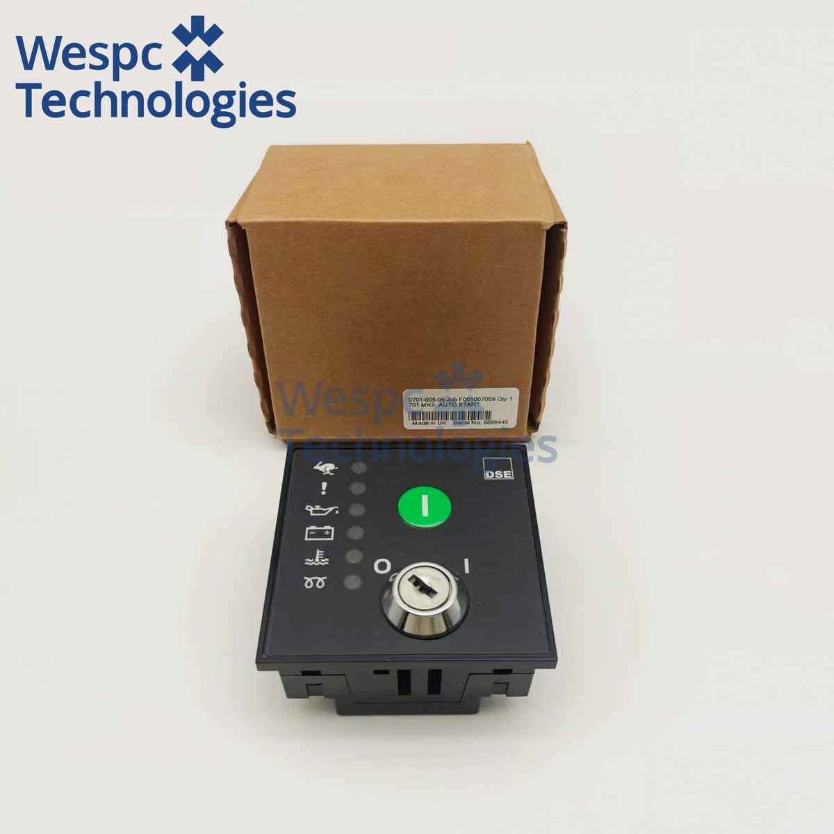 Original DSE701 MKII Auto‑Start Diesel Generator Controller Module