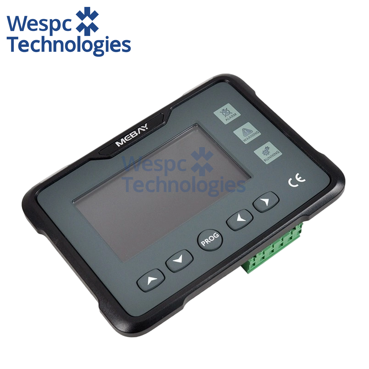 Original Mebay GM70CW 4.3 Inch Color LCD Engine Monitor CAN J1939 Genset Water Pump Diesel Engine Control Module Replacement Spare Part