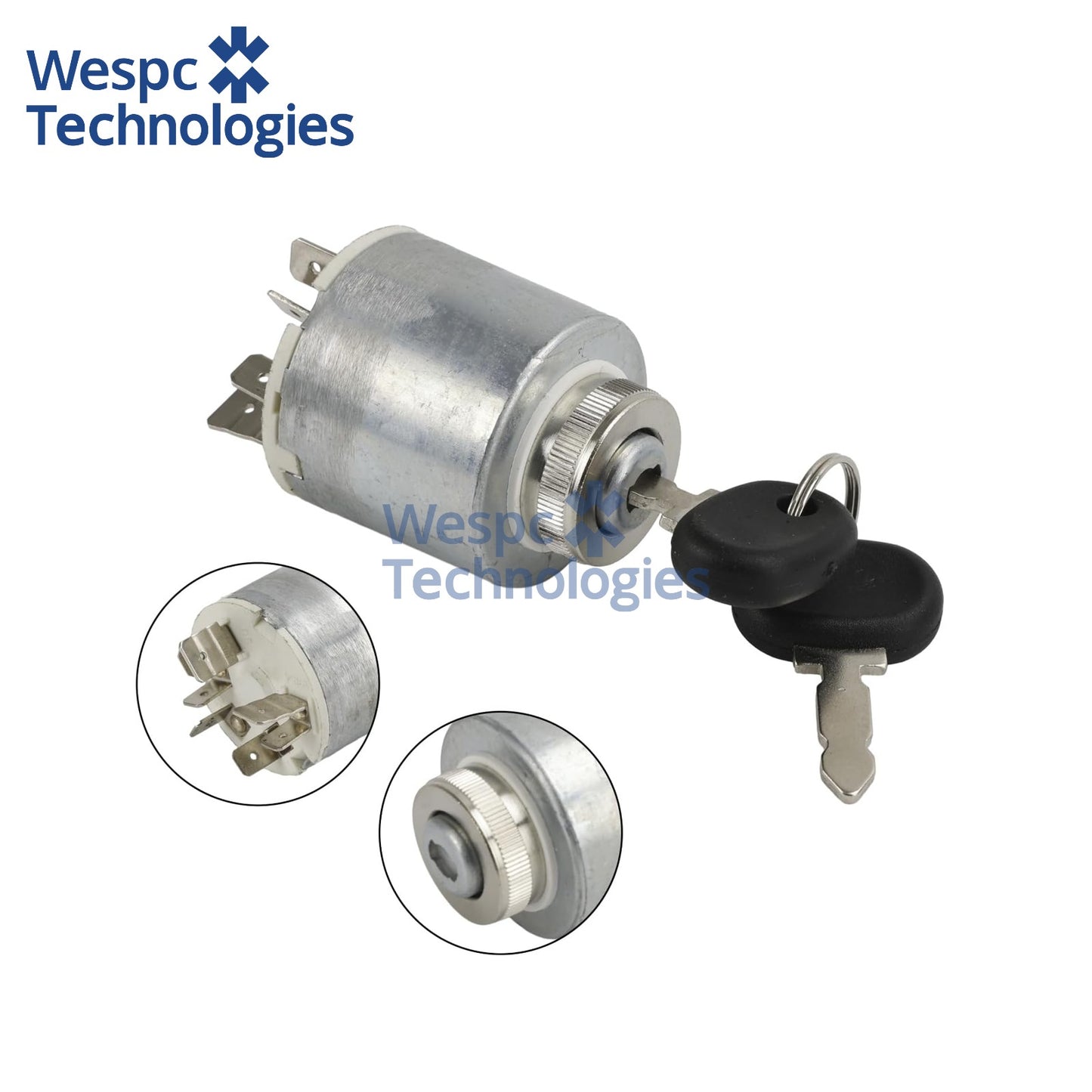 14159000 Ignition Switch | For New Holland, Case, Fiat Tractors | Replace 5146155 5129862