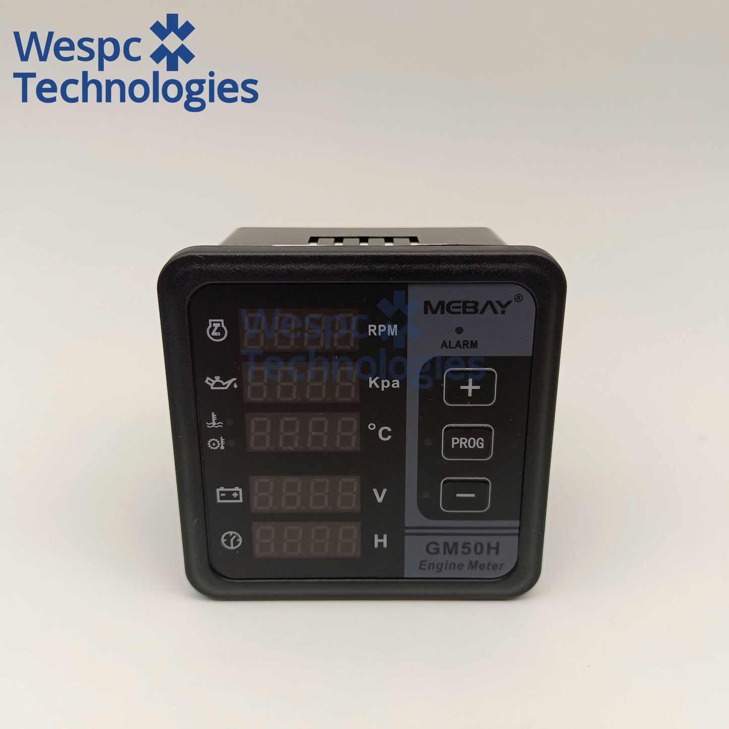 Original Mebay GM50H Replaced By GM50H MK3 Generator Digital Multi-function Meter Diesel Engine Monitor