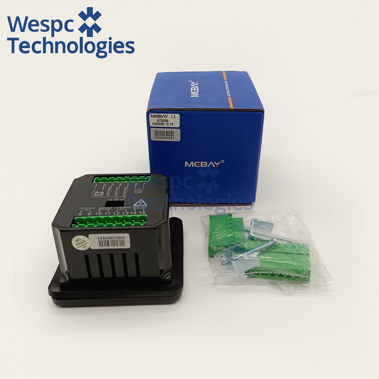 Original ATS220 8-36V Mains/Generation Automatic Transfer Switch Controller