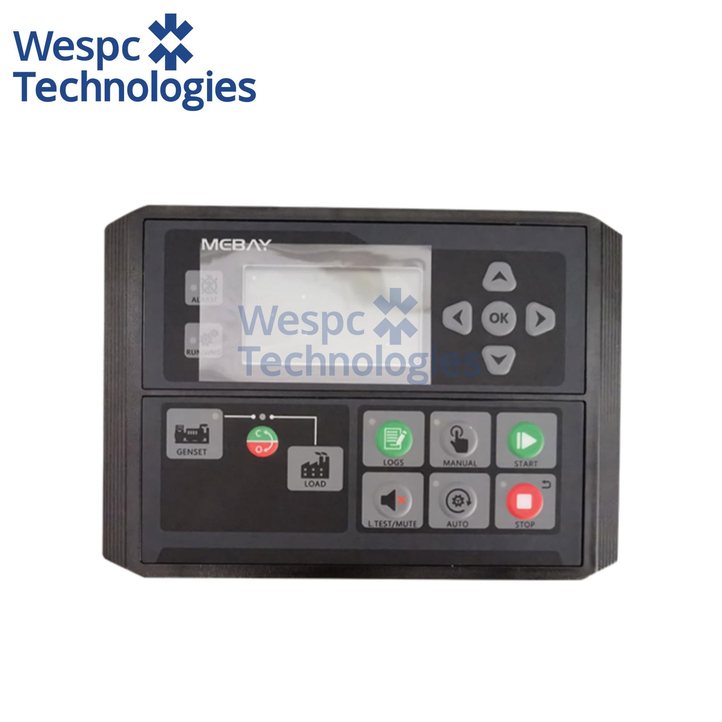 Original Mebay DC40D MK3 Replaced By DC40D MK4 Controller Diesel Generator Control Module Genset Parameters LCD Display Monitoring