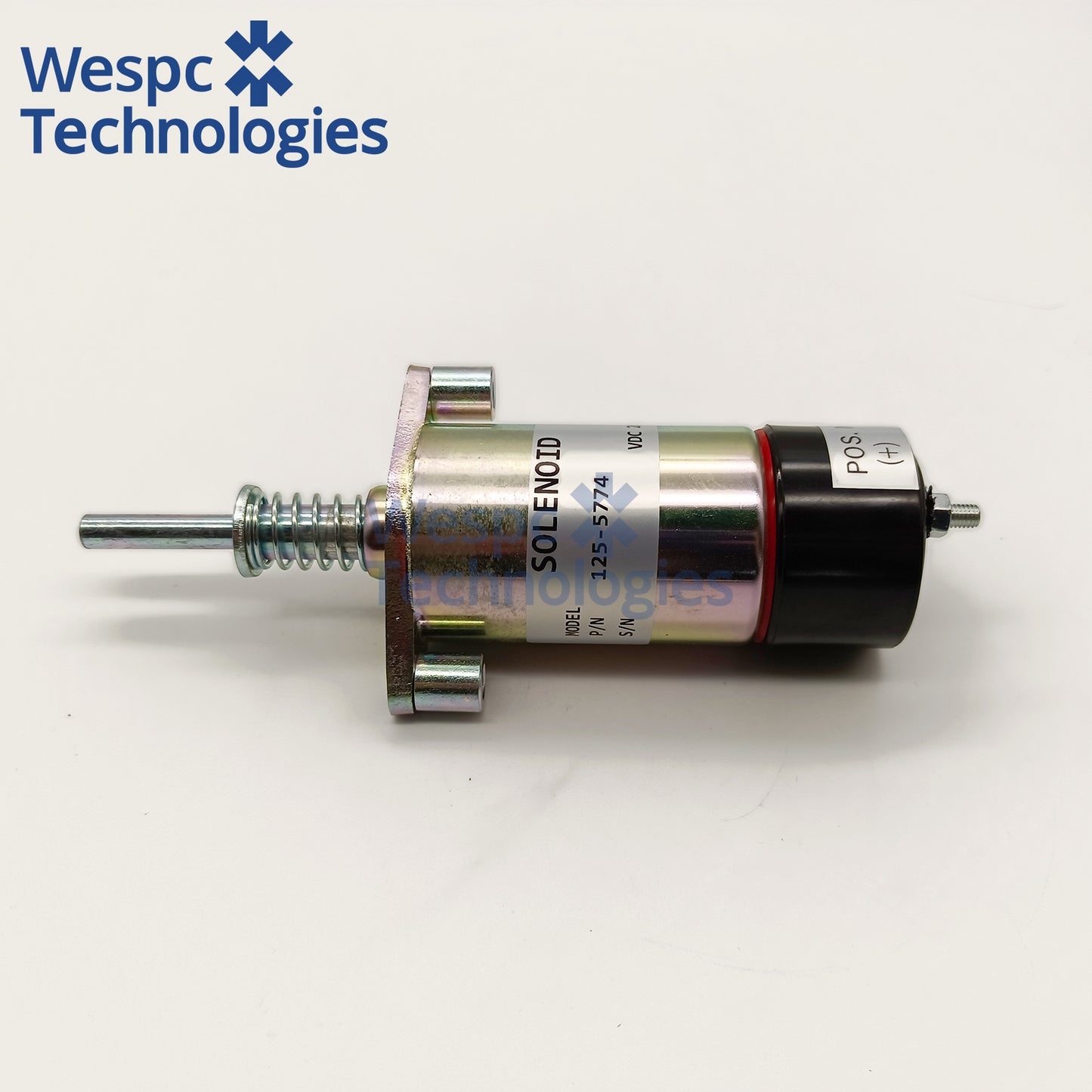 125-5774 24V Fuel Shutoff Solenoid Valve Replace 6T-4121 For CAT 3304 3306 3406B E330B E330C Excavator Diesel Engine Stop Solenoid