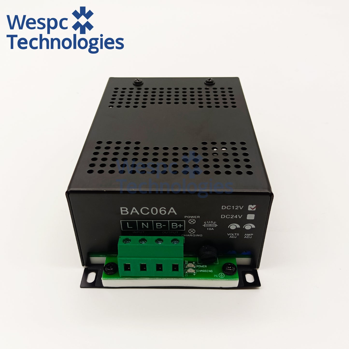 Original Samartgen BAC06A Battery Charger 6A 12V 24V BAC06A 12V BAC06A 24V for Diesel Generator