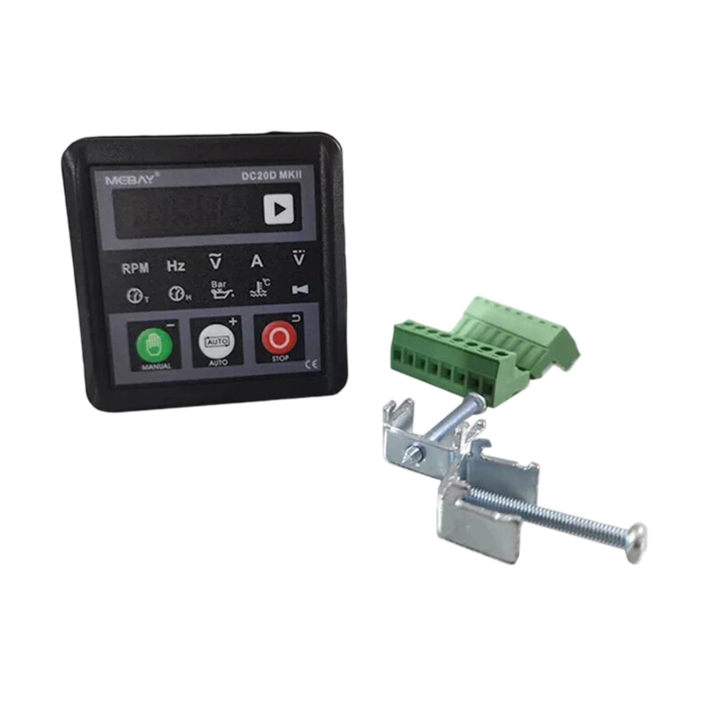 Genuine DC20D MKII Mebay Generator Controller Module Self-starting Control Panel Display