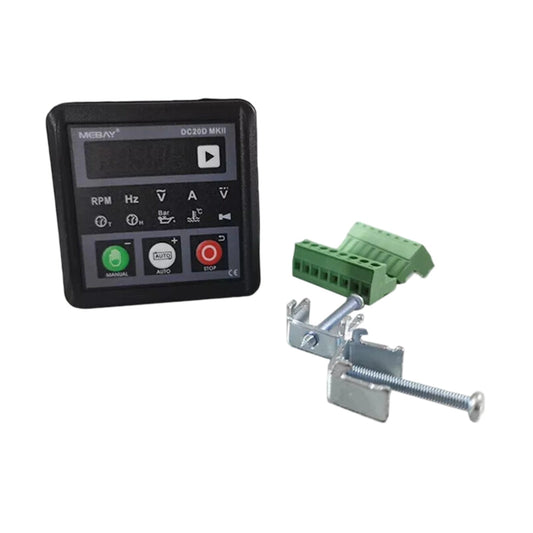 Genuine DC20D MKII Mebay Generator Controller Module Self-starting Control Panel Display