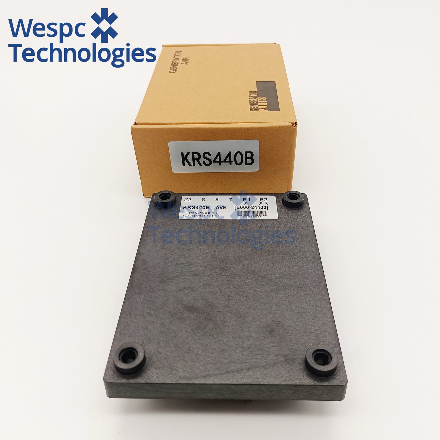 KRS440B AVR Automatic Voltage Regulator Compatible with SX440 AS440 Brushless Diesel Generator Stabilizer Wespc