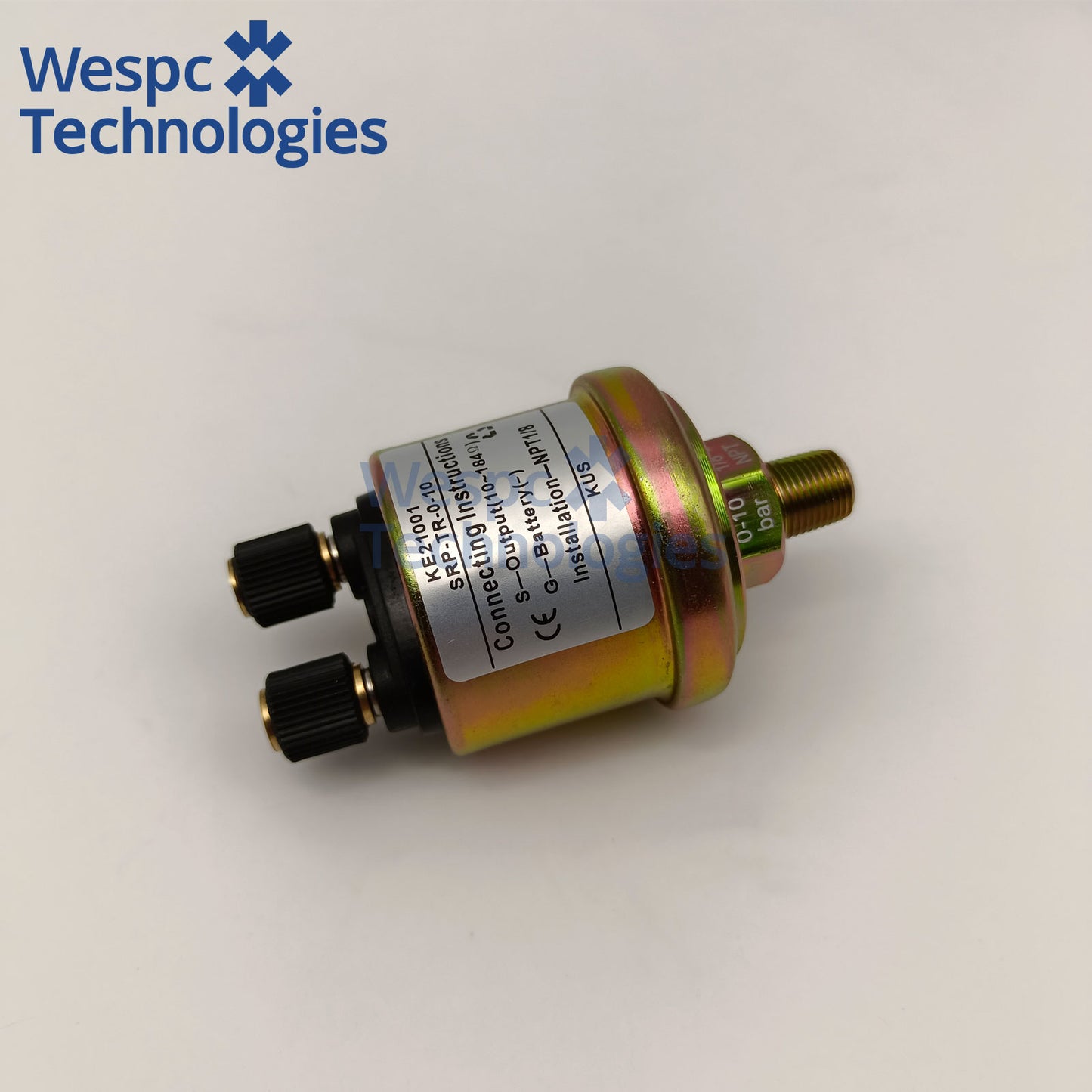 Original KUS KE21001 Oil Pressure Sensor VDO 360-081-032-014C 1/8NPT Diesel Generator Parts