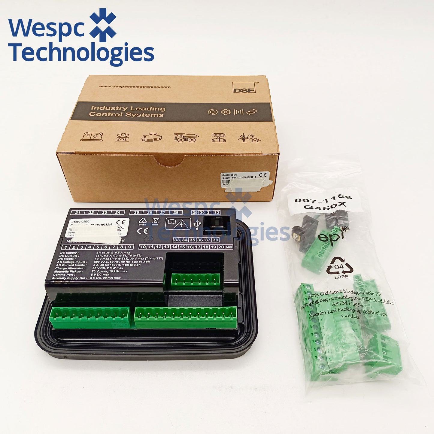 Original DSEG4500 DeepSea AMF Generator Controller Replace DSE4610 DSE4620 Auto Start Genset Control Module