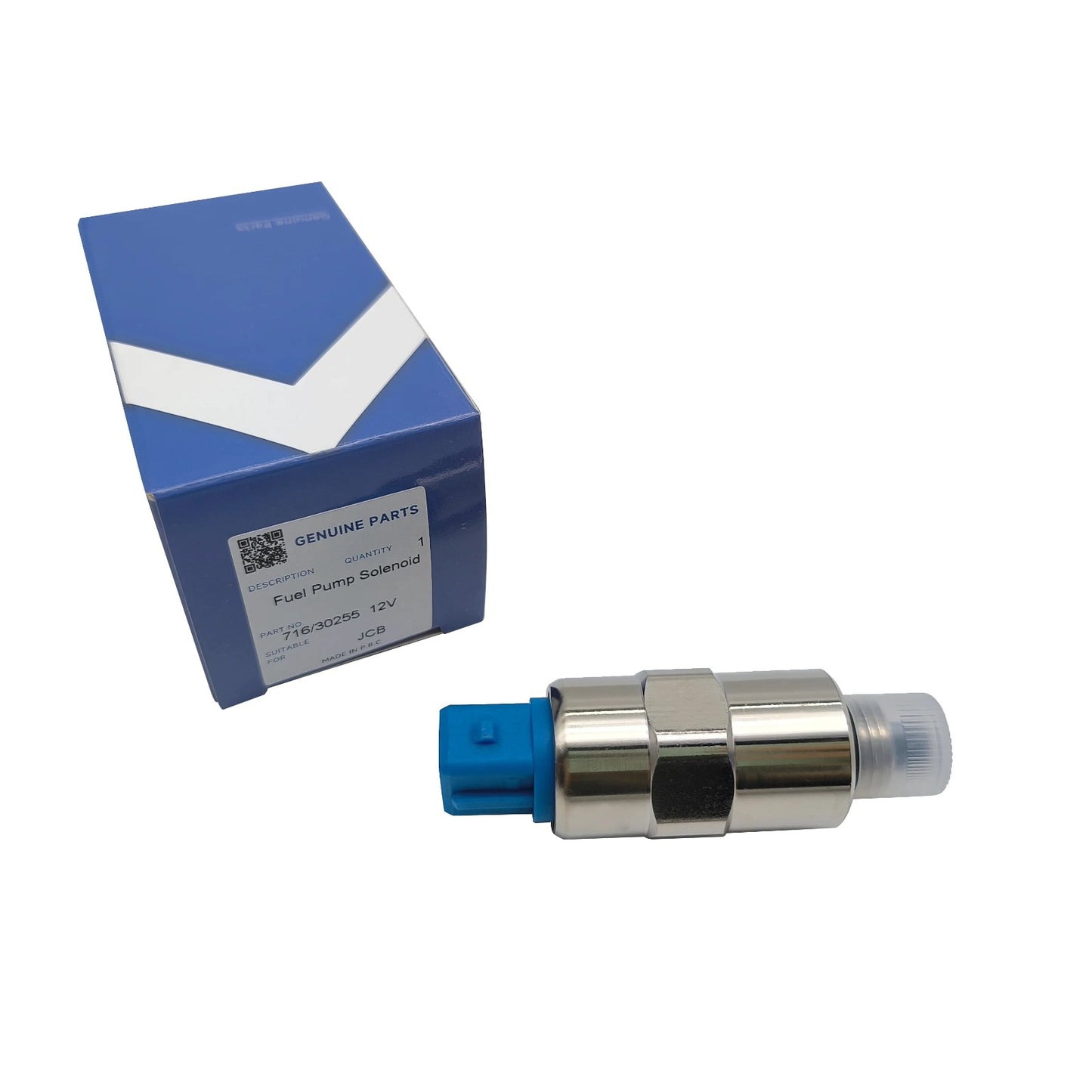 716-30255 12V Fuel Stop Solenoid Stop Solenoid  WESPC  Suitable for JCB 3CX 4CX Excavator Loader
