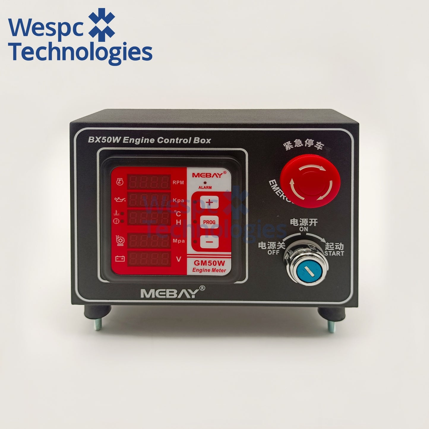 Original Genuine Mebay BX50W Plus Water Pump Engine Control Box Multi Functional Digital Meter
