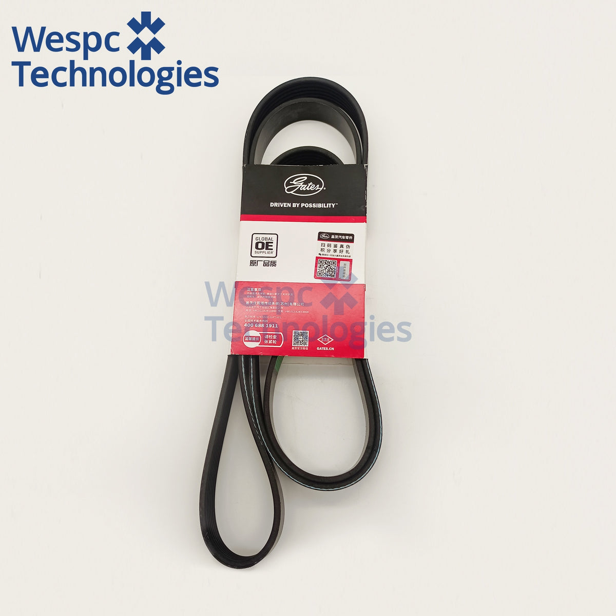 Original Gates 6PK1960 Micro-V Serpentine Belt 6 Ribs Automotive Engine Accessory Drive Belt