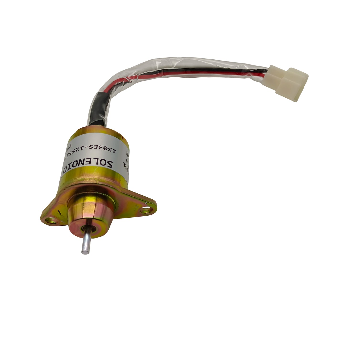 1503ES-12S5SUC5S 12V Fuel Shutoff Solenoid Valve SA-4562T 119653-77950 For Yanmar Hyundai R55-7 R60-7 Excavator Diesel Engine Stop Solenoid