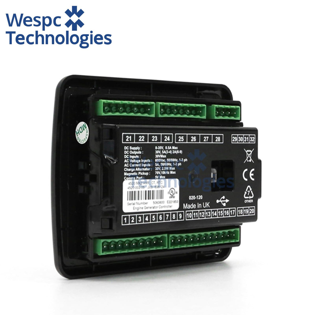 Original DSE4520 MKII Genset Controller Auto Mains Failure AMF Control Module for Diesel Generator Set