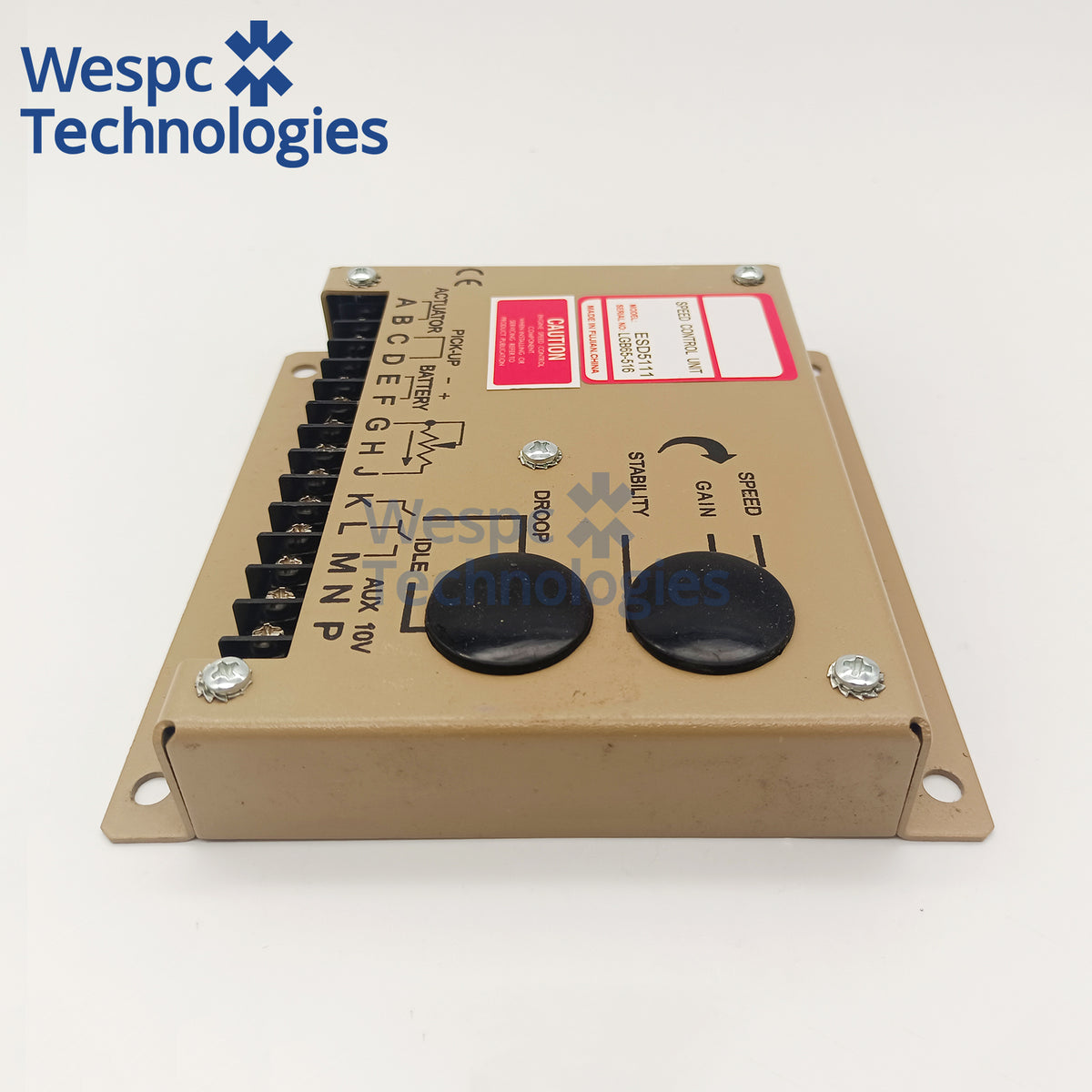 ESD5111 Electronic Governor Diesel Generator Speed Control Unit for Industrial & Standby Genset