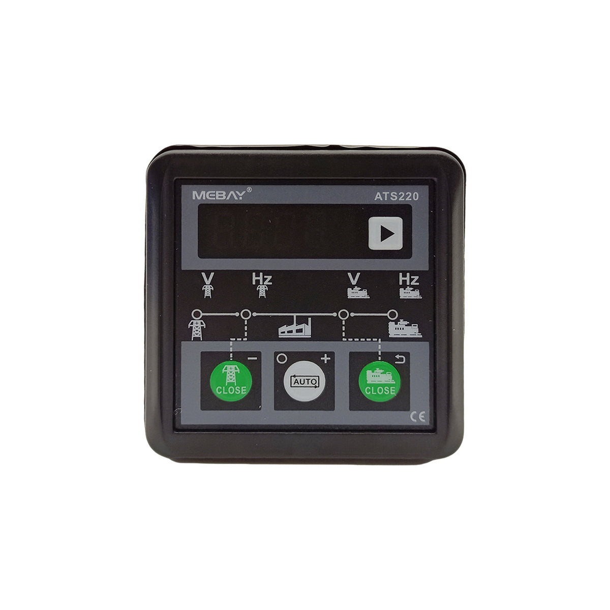 Original Mebay ATS220 8-36V Mains/Generation Automatic Transfer Switch Controller