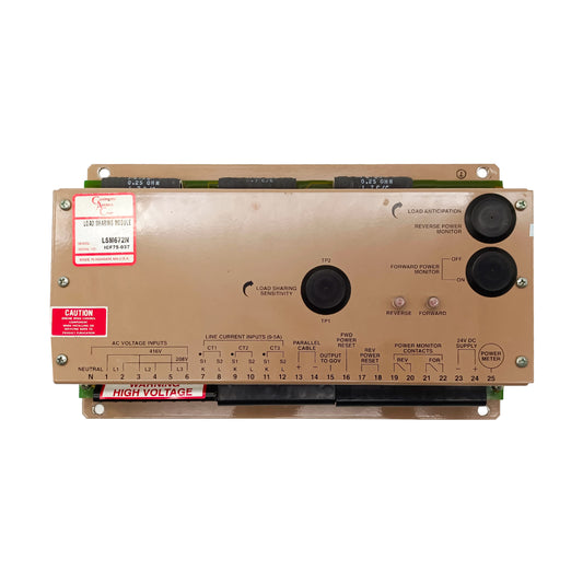 LSM672N Electronic Governor Generator Parallel  Load Sharing Module