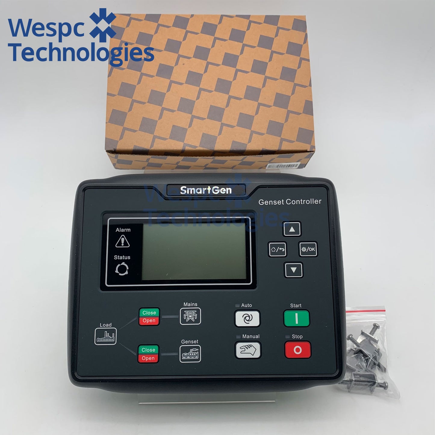 Original SmartGen HGM7120N Generator Controller Original Auto Mains Failure Genset Controller