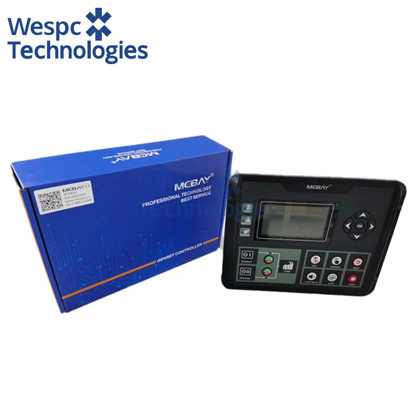 Original MEBAY ATS520R ATS520I Replaced By ATS520IR Diesel Generator Controller Dual Power Switch ATS Control Module