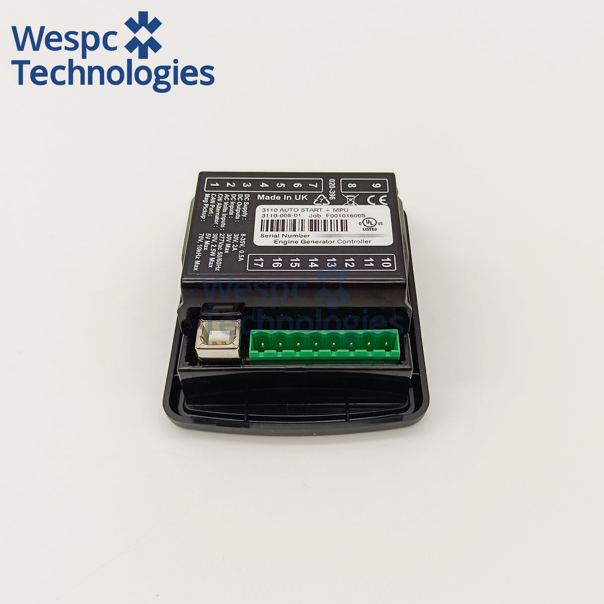 Original DSE3110 Deep Sea Manual  Auto Start Controller Module for Single Diesel Genset