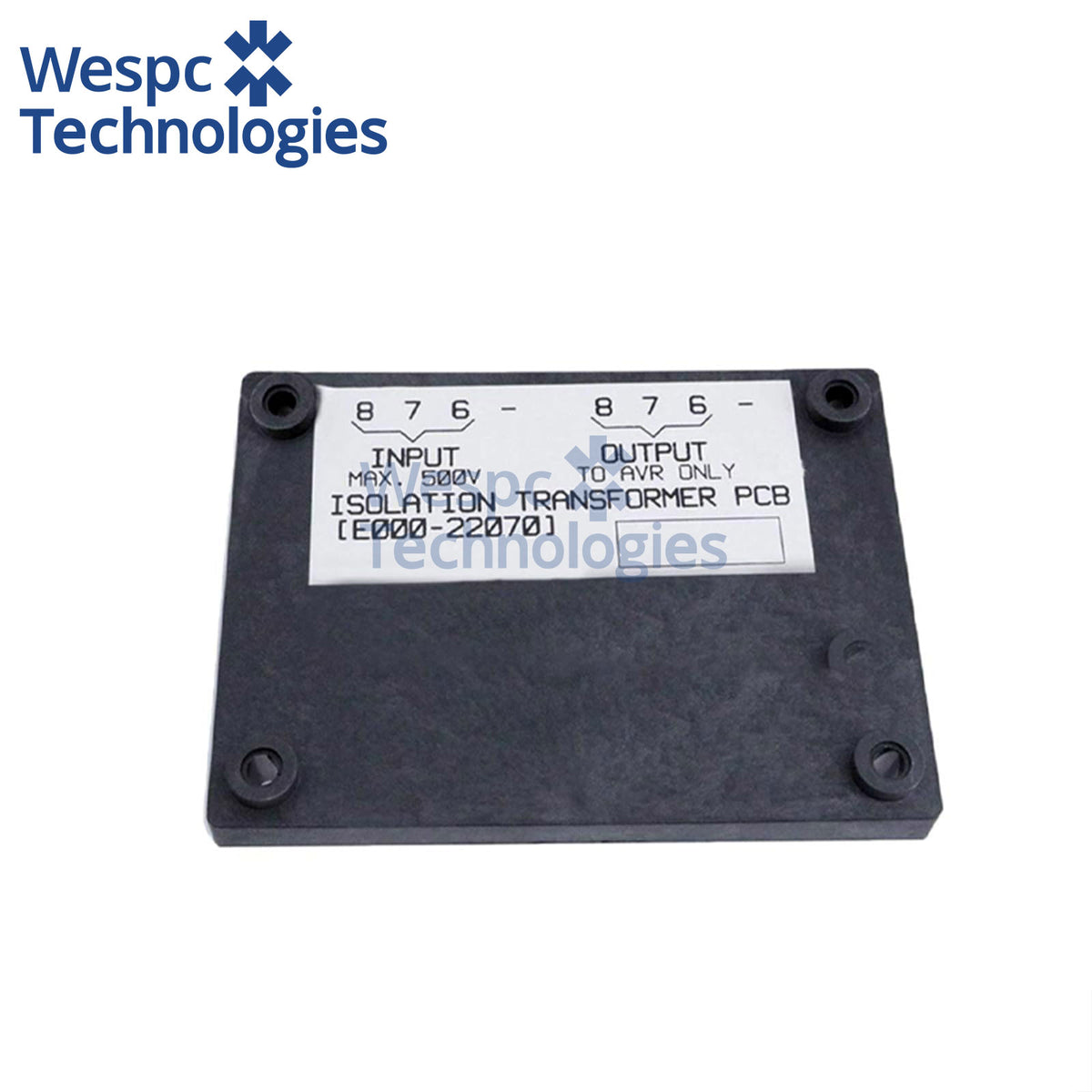 E000-22070 Isolation Transformer PCB For Stamford MX321 AVR PMG Alternator UC22 HC4 HC5 Max 500V