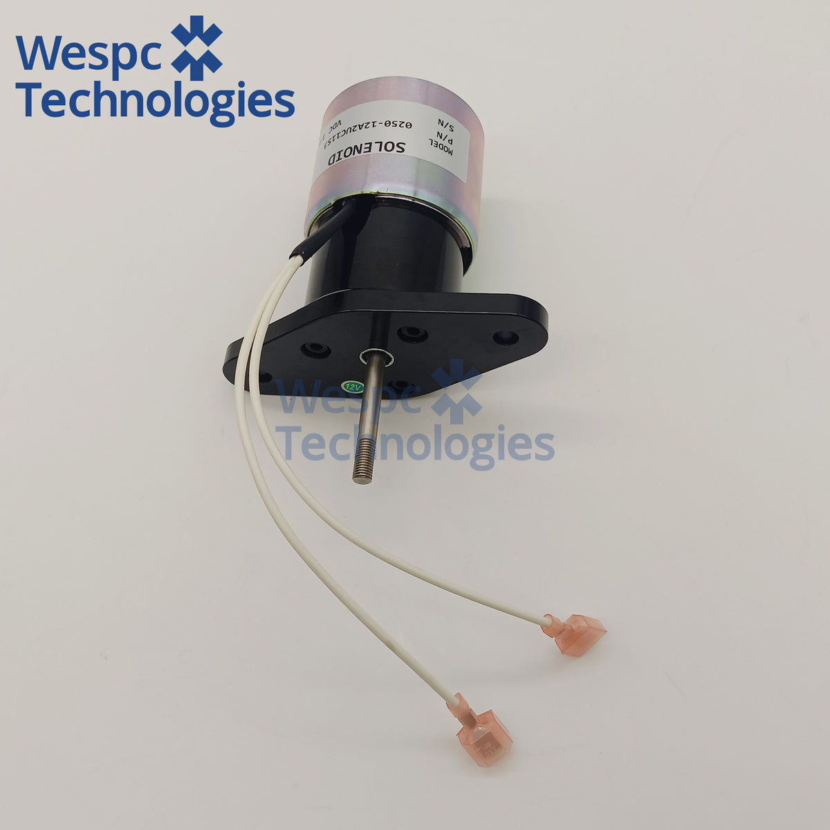 0250-12A2UC11S3 12V Fuel Shutoff Solenoid Cross 8250-1502 for Cummins C110D5 and Woodward Series Genset
