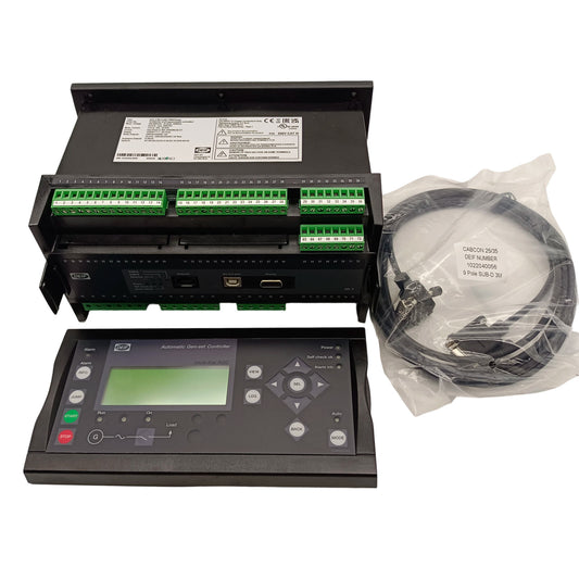 Original DEIF AGC‑4 MKII Controller with DU‑2 Display Multi‑Genset Paralleling Power Management Genset Controller