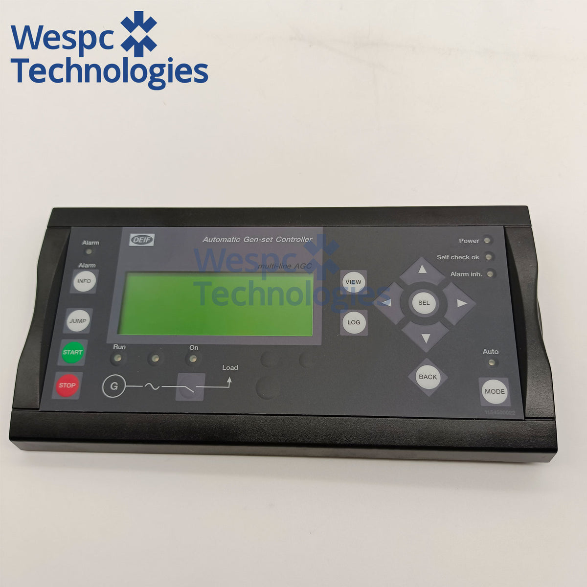 Original DEIF AGC‑4 MKII Controller with DU‑2 Display Multi‑Genset Paralleling Power Management Genset Controller