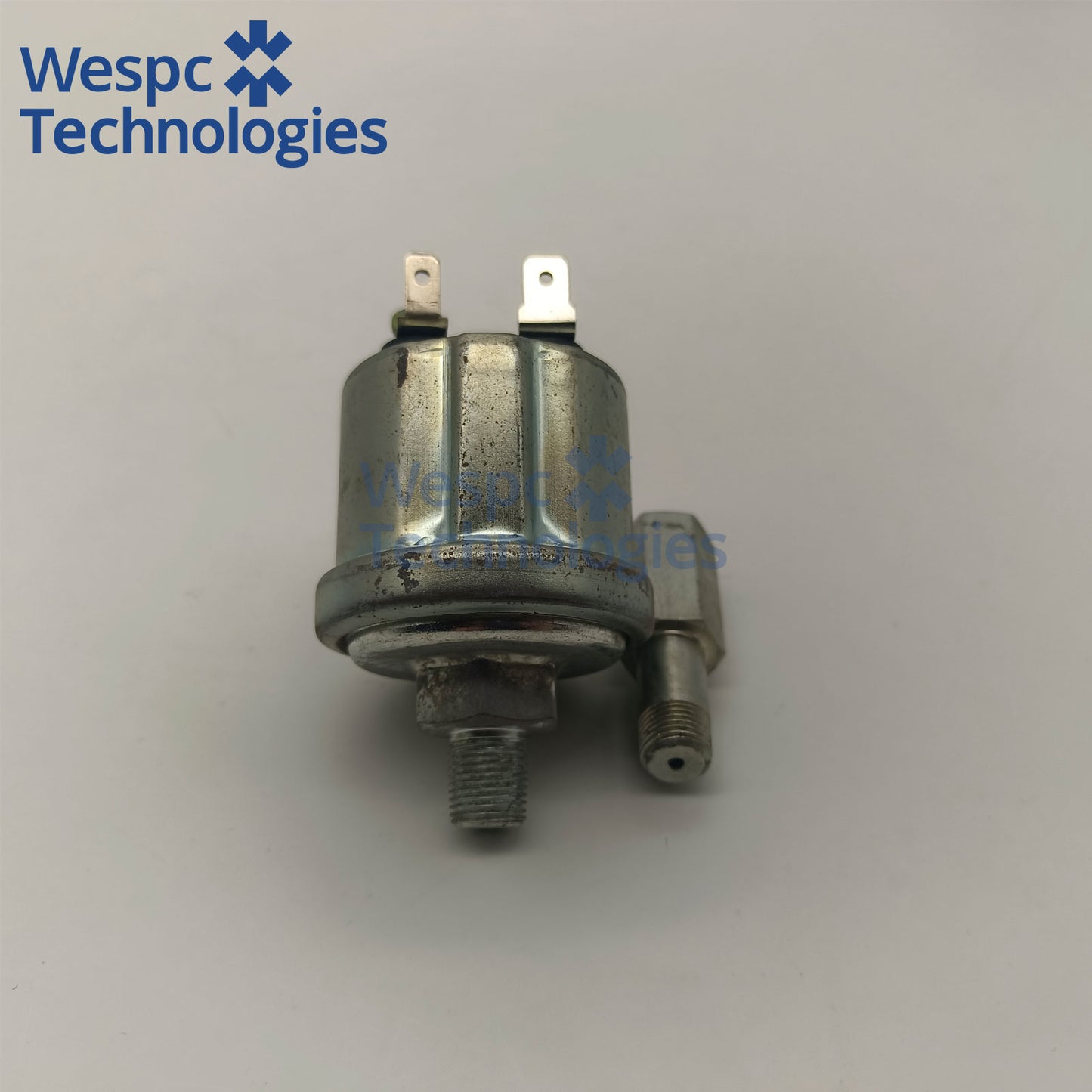 Original KUS KE21124 Oil Pressure Sensor Engine Mechanical 0-10 Bar NPT 1/8 M14×1.5 Metric Thread Dual M4 Terminal 10-184Ω