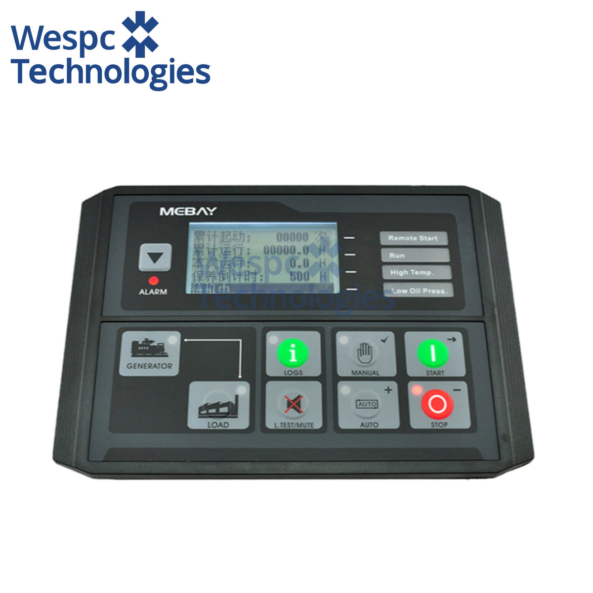 Original Mebay Display DC40DR MK3 Standalone Genset Auto Start Controller Replaced By DC40DR MK4 Diesel Generator Module