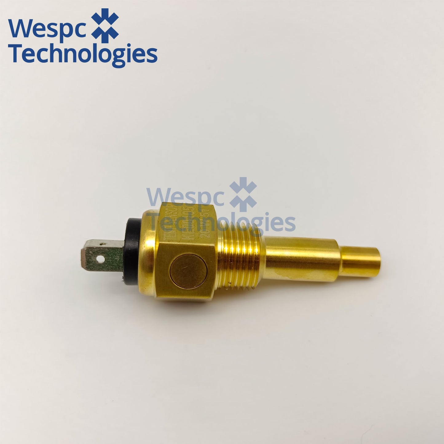 Original Genuine KUS KE00105 Coolant Water Temperature Sensor 3/8NPT Thread 98℃ Overheat Alarm Single Spade NTC Temp Sender