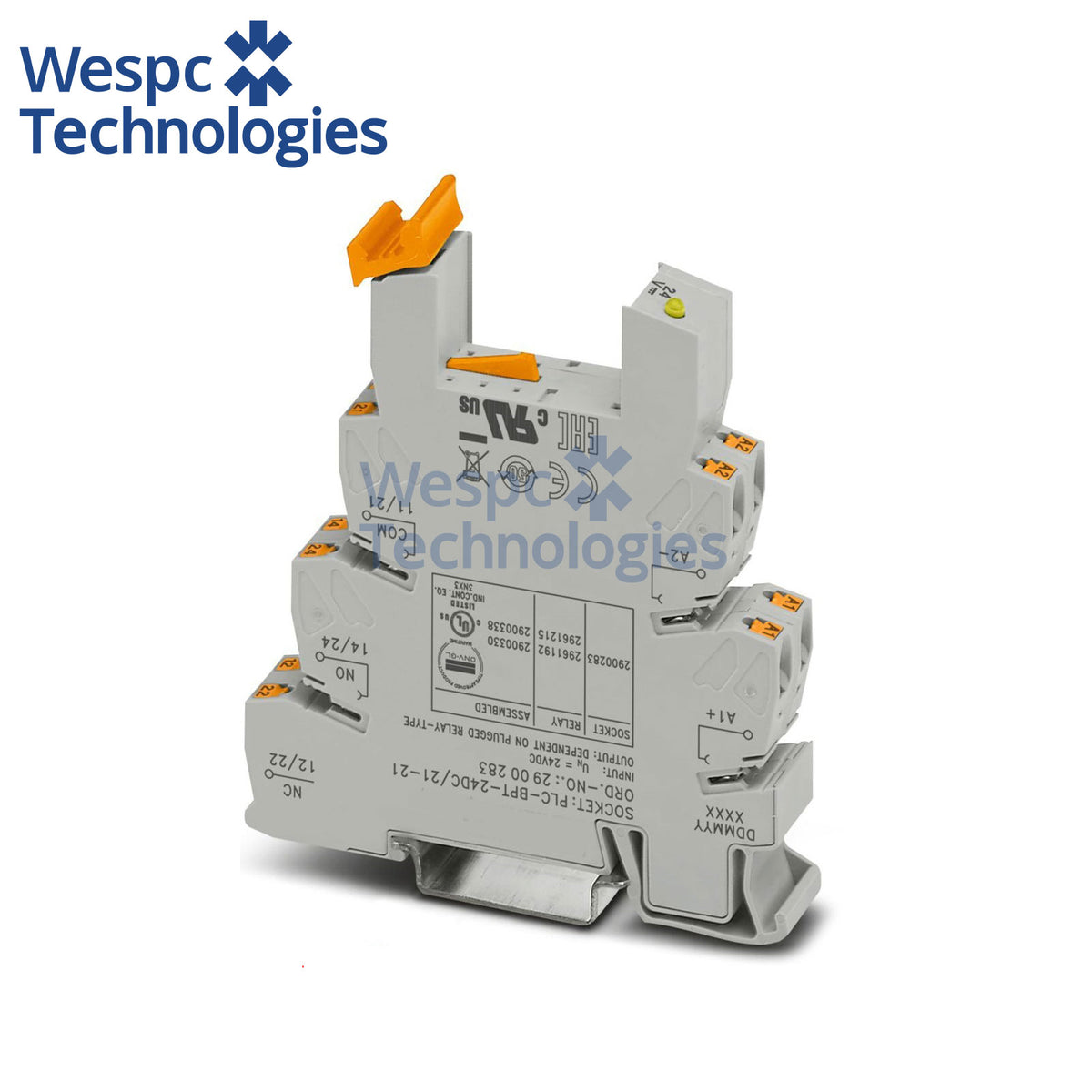 Original Phoenix Contact 2961192 2900283 Relay Socket Kit 24VDC 8A DPDT Miniature Relay