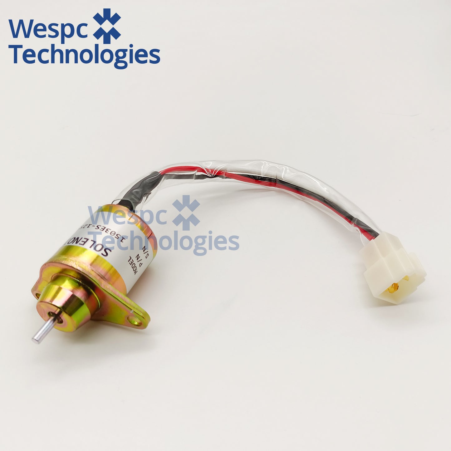 1503ES-12S5SUC5S 12V Fuel Shutoff Solenoid Valve SA-4562T 119653-77950 For Yanmar Hyundai R55-7 R60-7 Excavator Diesel Engine Stop Solenoid