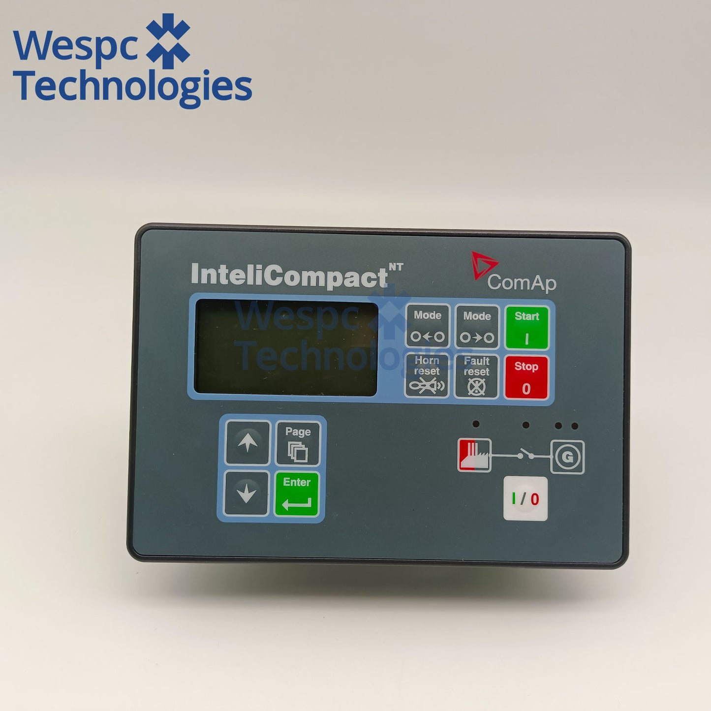 Original ComAp IC-NT MINT Intelicompact Genset Controller Module Diesel Generator Control Panel Auto Remote Start Lcd Screen