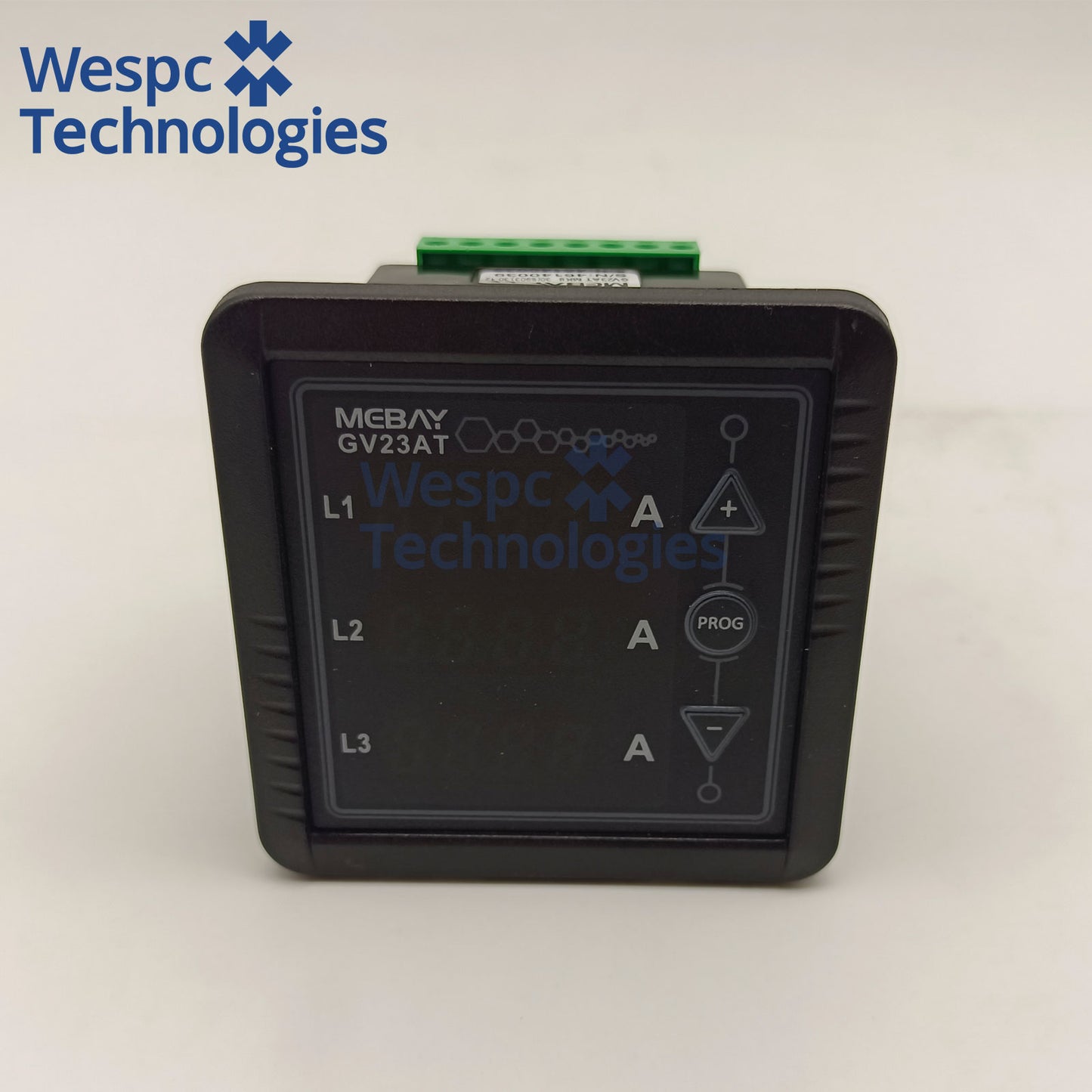 Original MEBAY GV23AT MKII Three Phase Digital Ammeter LED Display AC Current Panel Meter