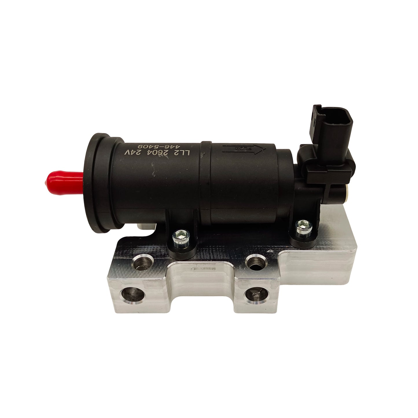 446-5409 24V External Fuel Transfer Pump Electric Fuel Lift Pump Replacement for Caterpillar C4.4 C6.6 C7.1 Engine Heavy Machinery