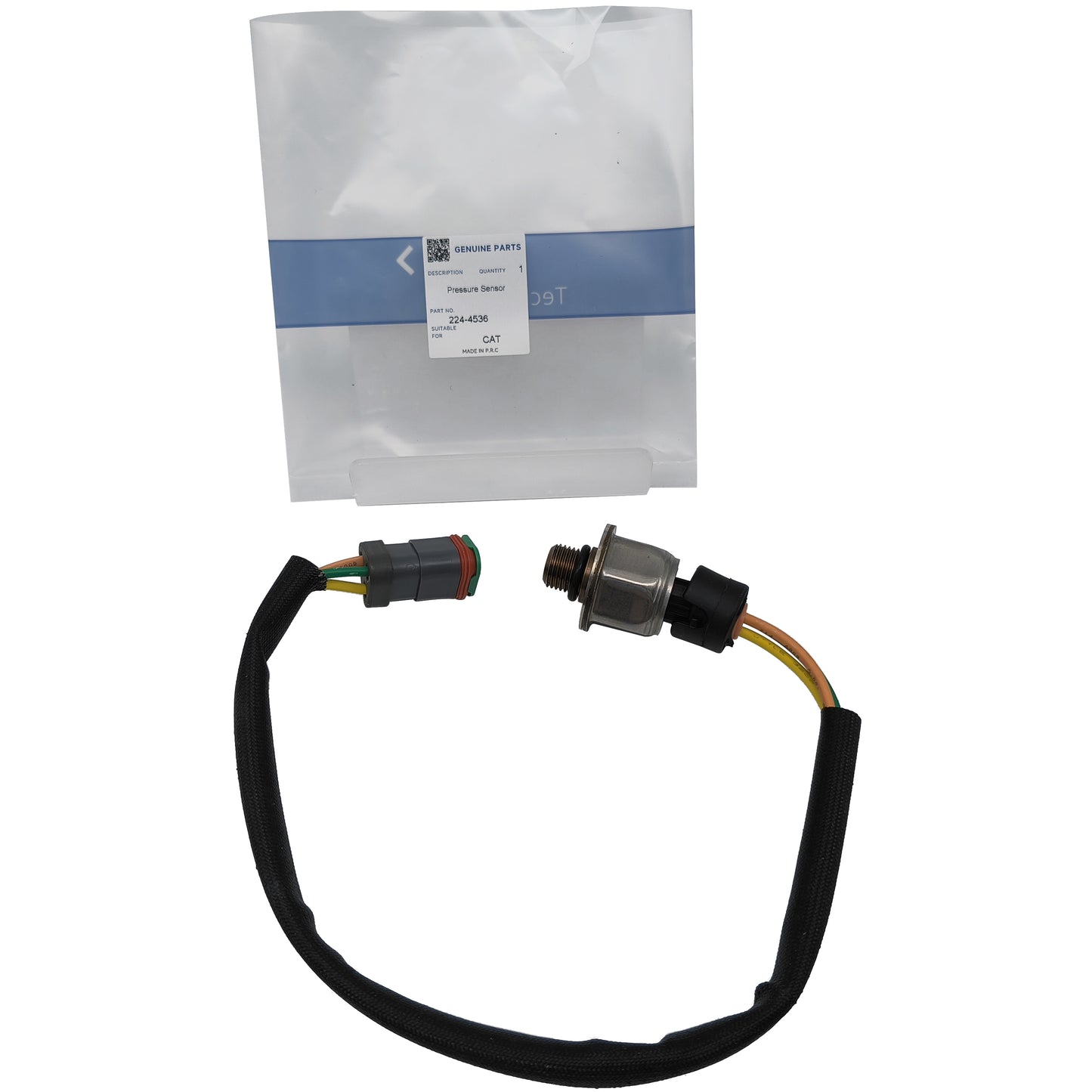 Pressure Sensor 224-4536 2244536 WESPC . Suitable for Caterpillar CAT Engine C7 C9 C-9 Excavator 312C 312D