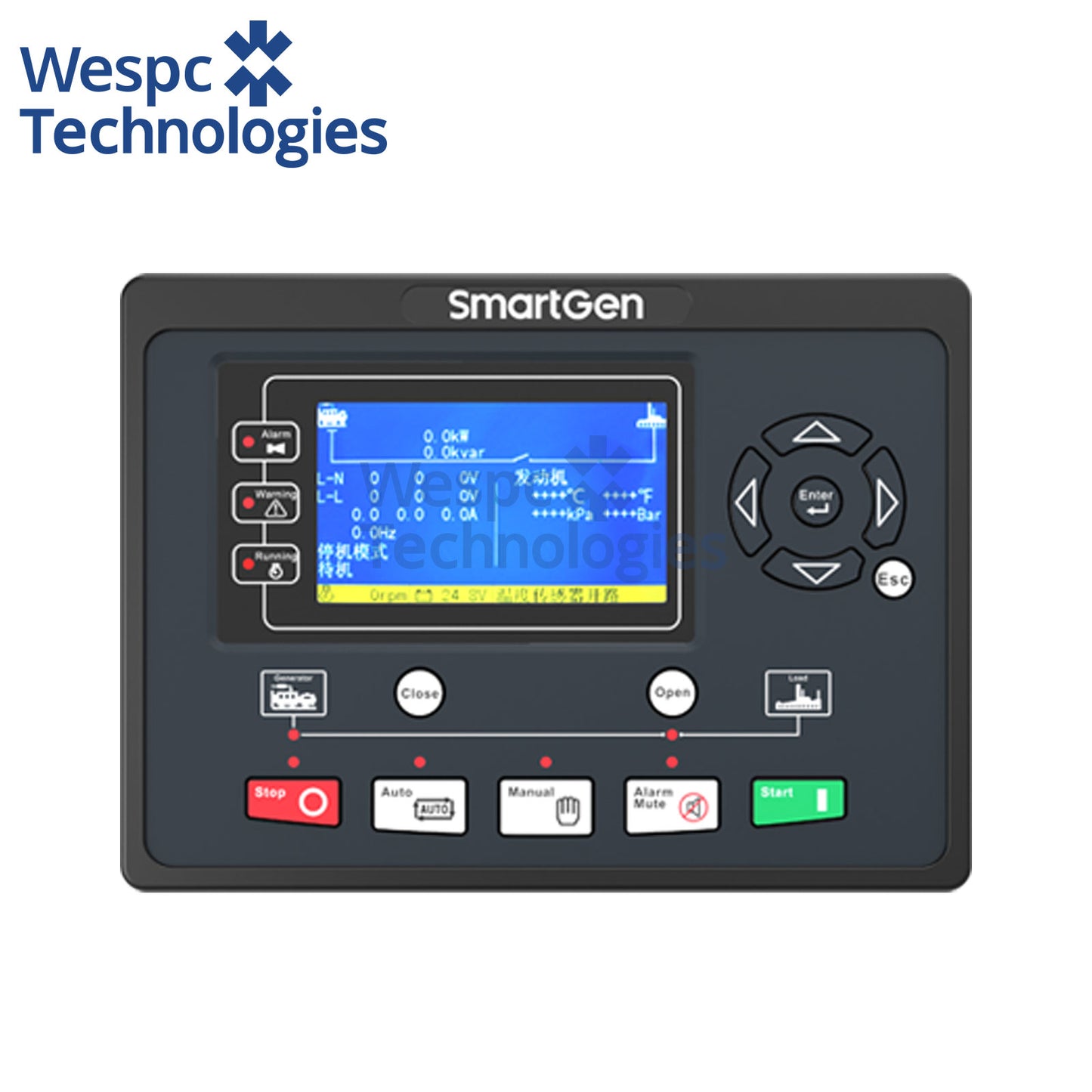 Original SmartGen HGM9310CAN Single self-starting generator set controller genuine LCD Display