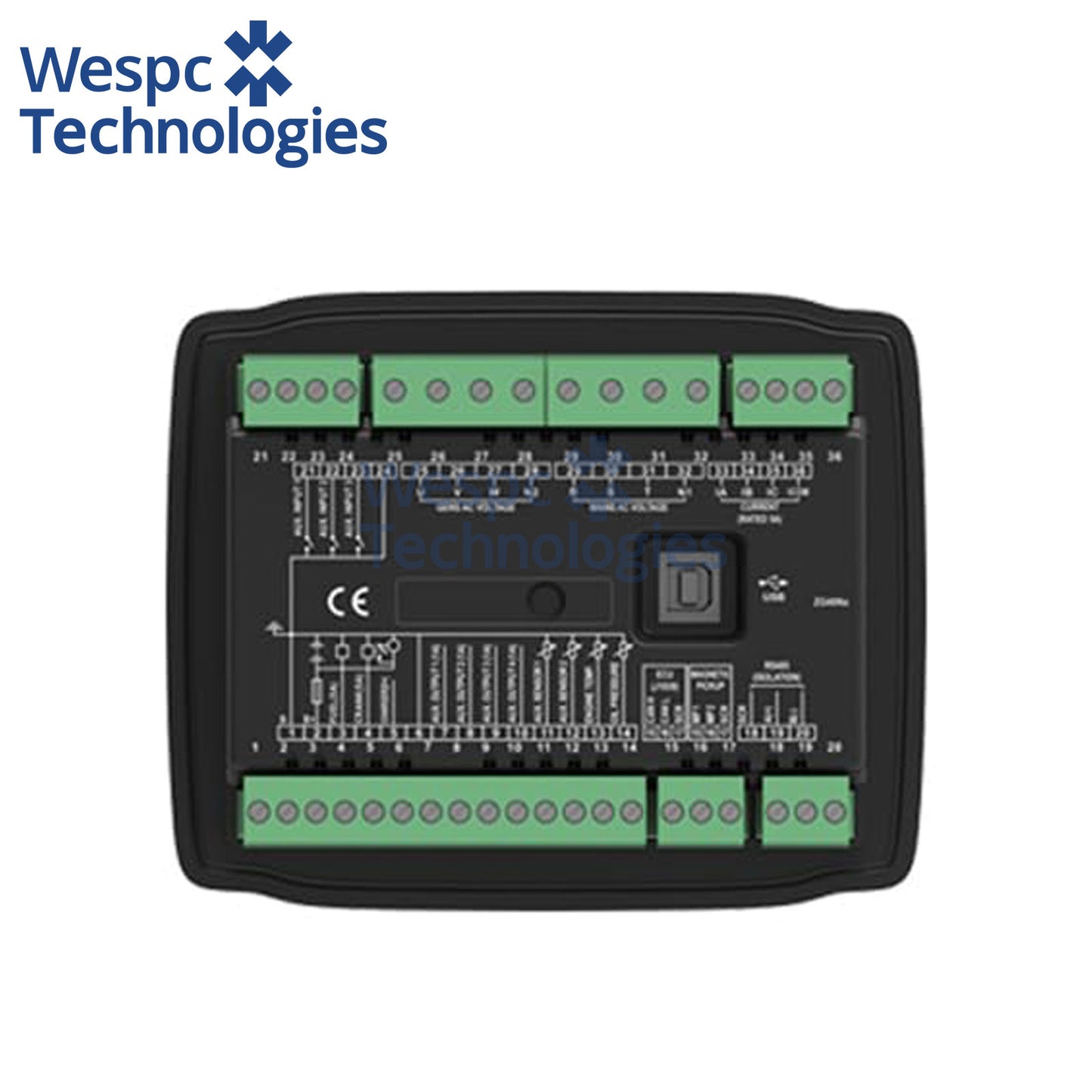 Original Genuine SmartGen HGM4020N Controller Generator ASM Automatic Start Module With Remote