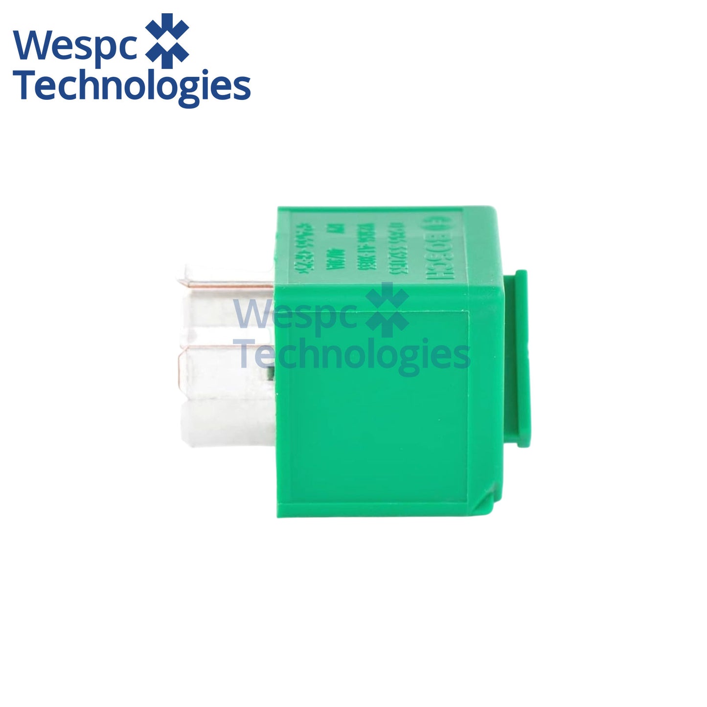 Original Bosch 0986332053 Green Mini Changeover Automotive Relay 12V DC 5 Pin SPDT 40A Surge 30A With T-Bar