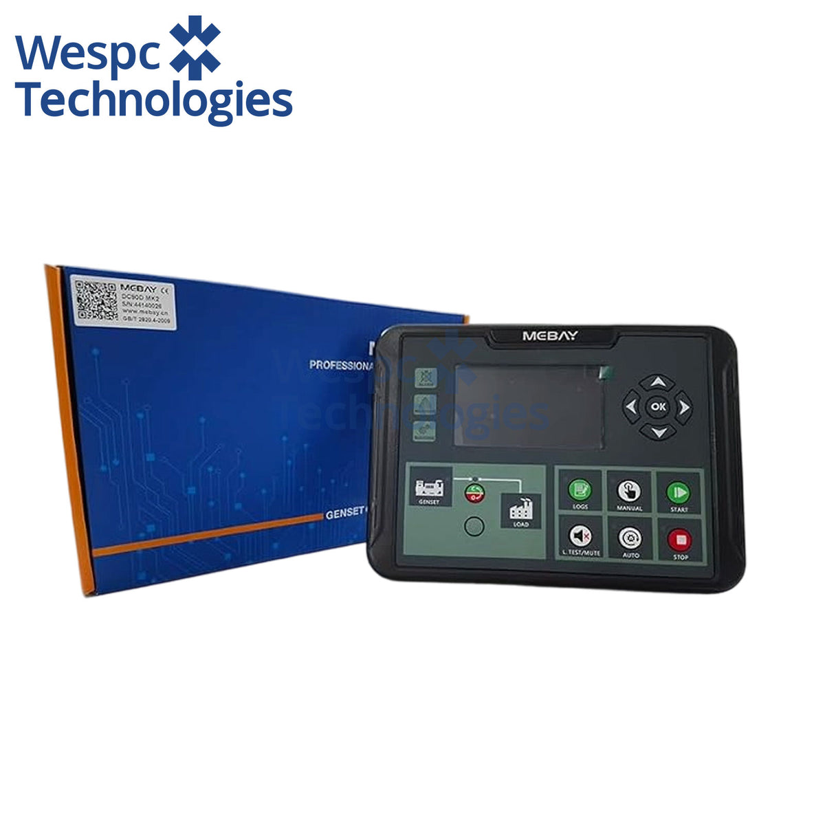 Original Genuine Mebay DC92D Replaced by DC92D MK3 Auto AMF ATS Generator Controller Genset Control Module