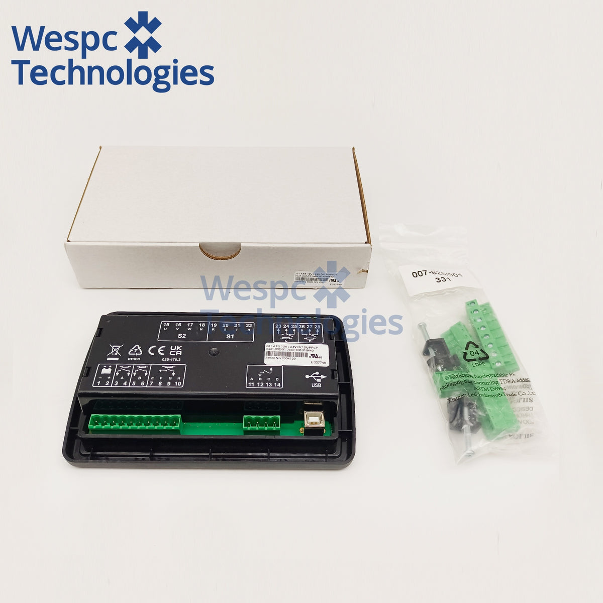 Original Deep Sea DSE331 ATS Automatic Transfer Switch Controller 3-Phase Dual PowTransfer Module