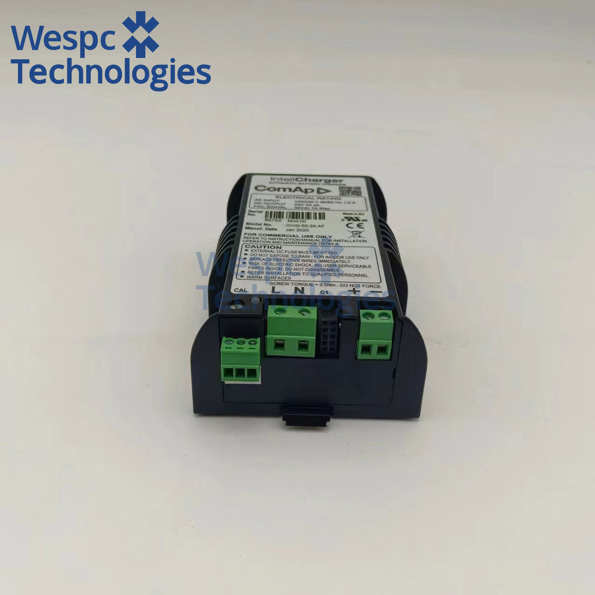 Original ComAp InteliCharger 65 24-AF 24V / 3A  Three Stage Automatic Battery Charger