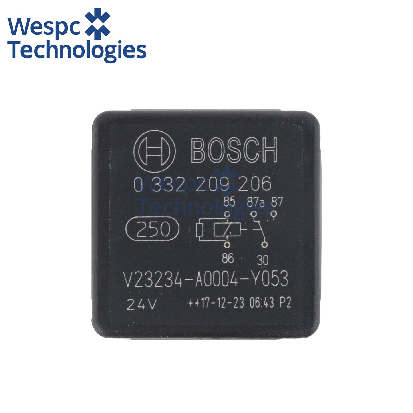 Original Bosch 0332209206 V23234-A0004-Y053 24V 20A 5 Pin Automotive Relay