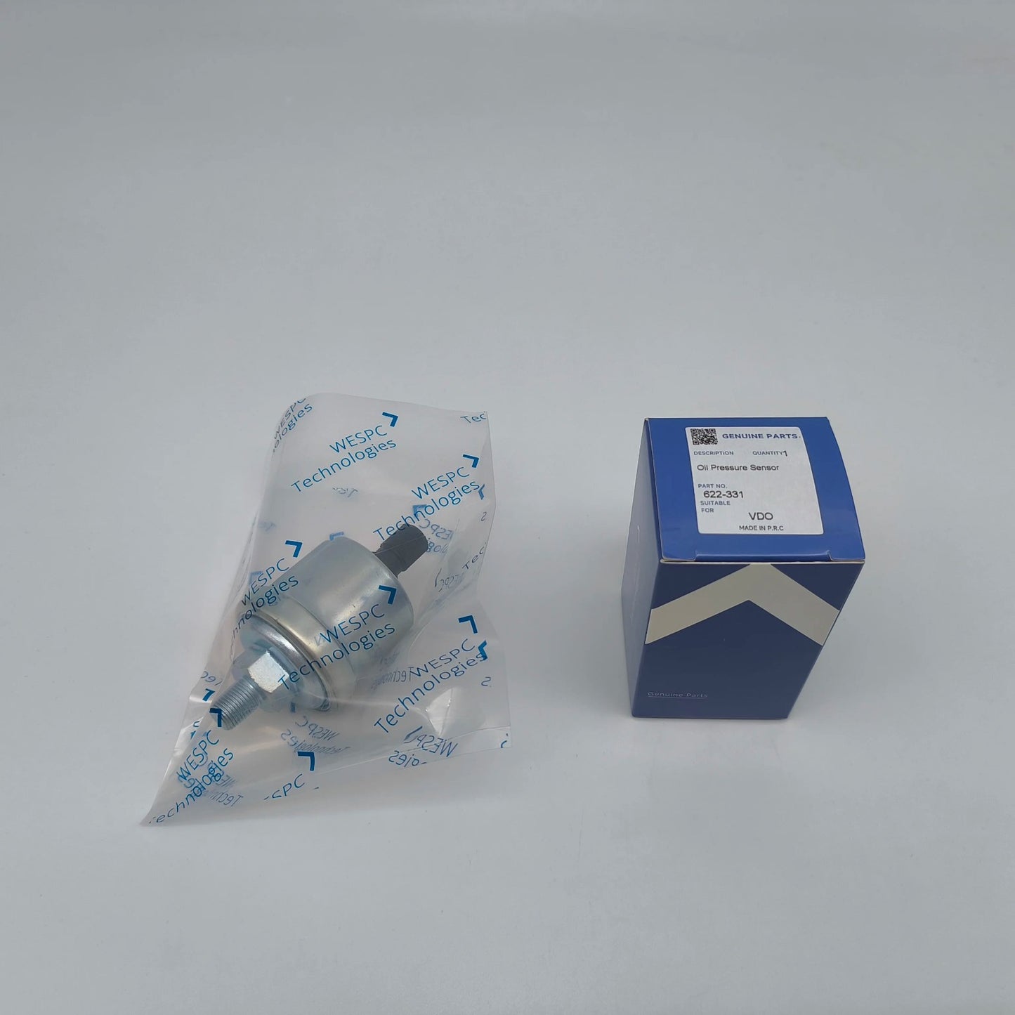 622-333 622-331 مستشعر ضغط الزيت 0-10 بار WESPC. مناسب لمرسل مفتاح ضغط الزيت VDO من مجموعة FG-Wilson Olympian