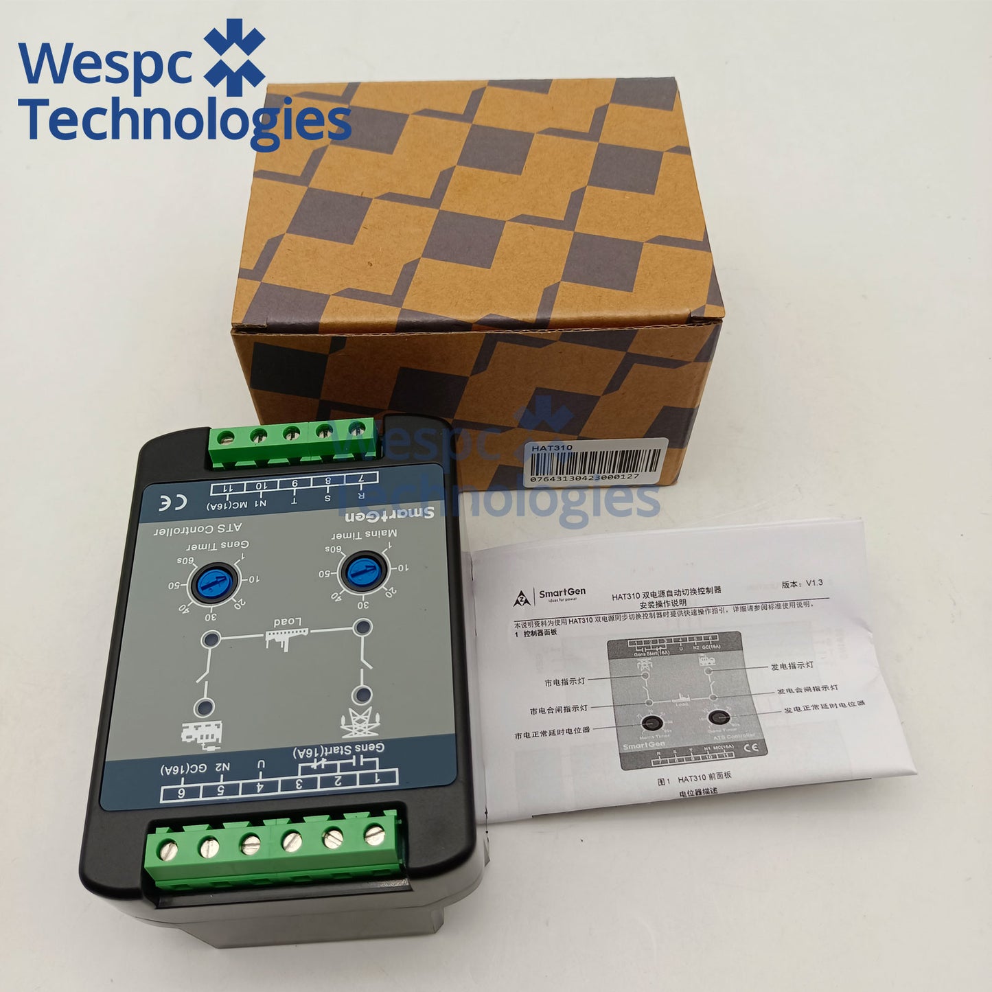 Original HAT310 Smartgen ATS Controller for Diesel Generator Control Module